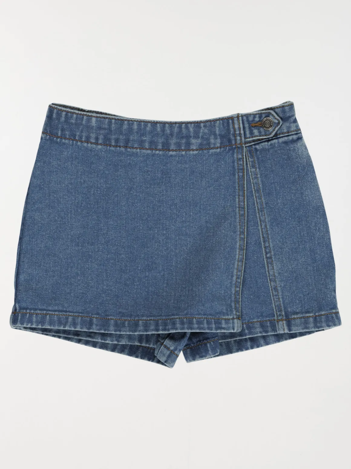 Jupe-short couleur stone fille (3-12A)