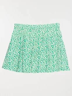 Jupe-short fleurie fille (XXS-M)