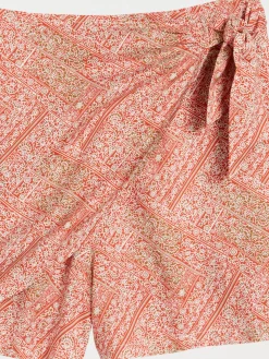 Jupe-short imprimée épices femme