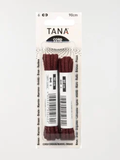 Lacets cordonnets 90 cm marron