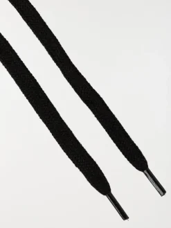 Lacets plats noirs 120 cm 7 oeillets