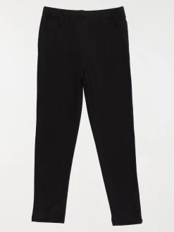 Legging basique noir fille (3-12A)