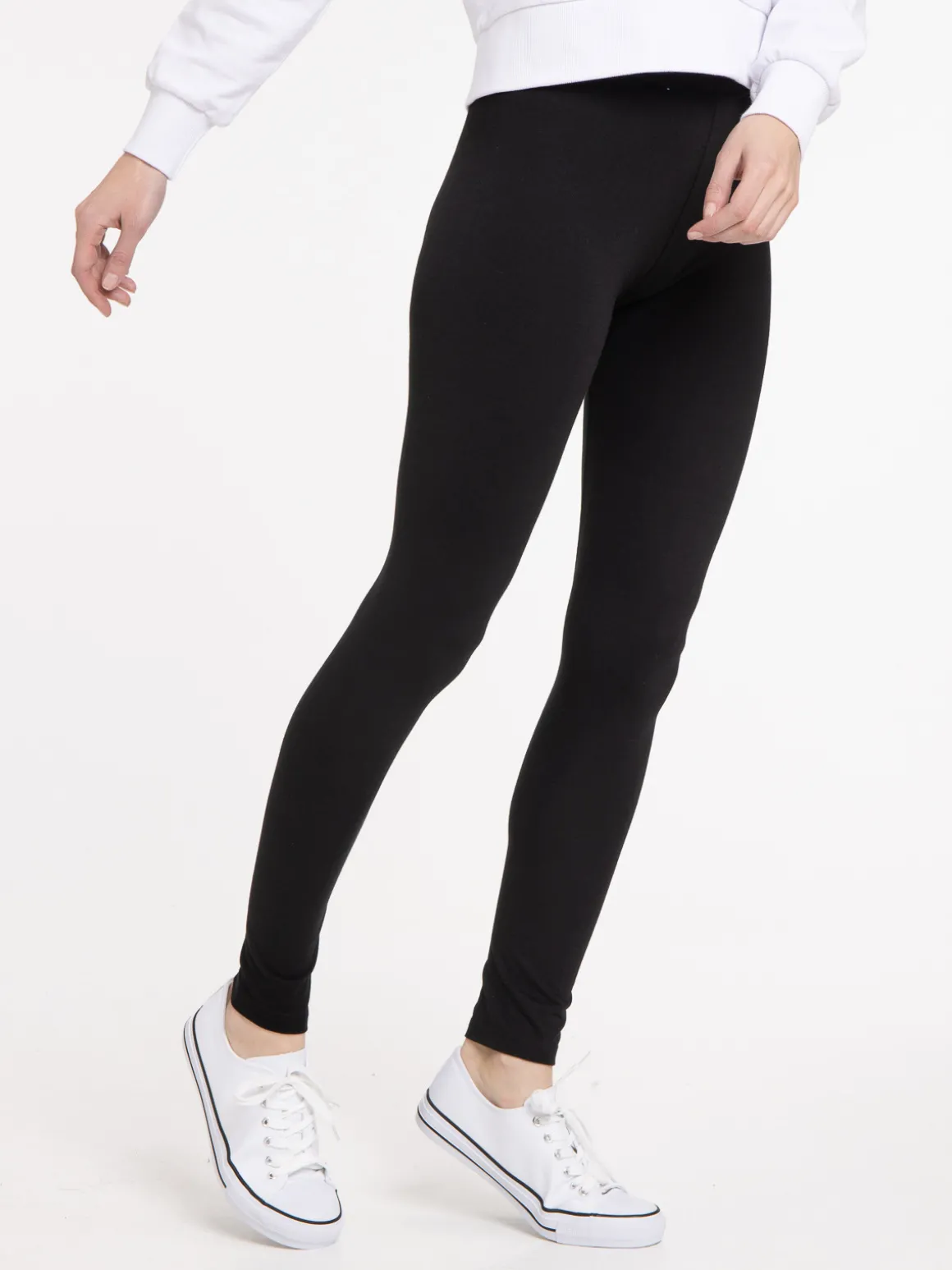 Legging coloris noir femme