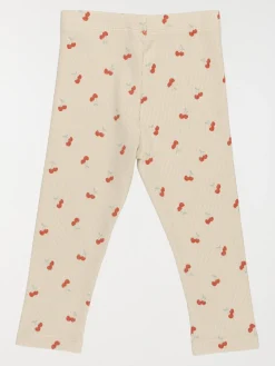 Legging côtelé cerises fille (3-36M)