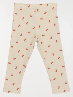 Legging côtelé cerises fille (3-36M)