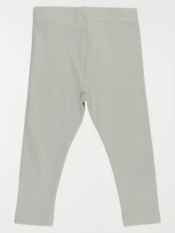 Legging côtelé ciel gris fille (3-36M)