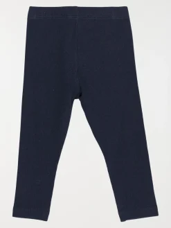 Legging côtelé marine fille (3-36M)