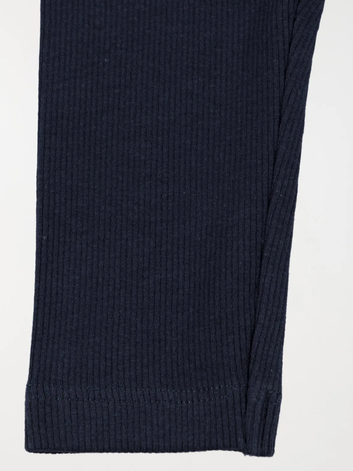 Legging côtelé marine fille (3-36M)