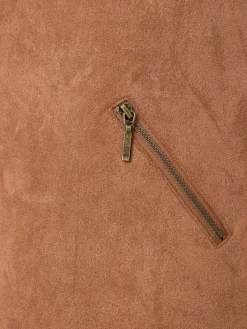 Legging en suédine grande taille femme