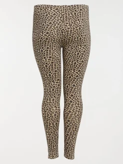 Legging léopard grande taille femme