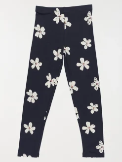 Legging motif fleur fille (3-12A)