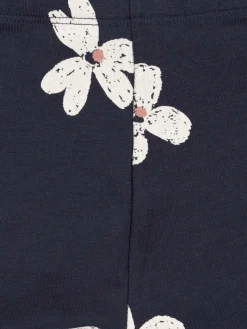 Legging motif fleur fille (3-12A)