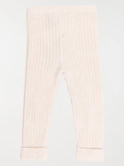 Legging tricot écru fille (3-36M)