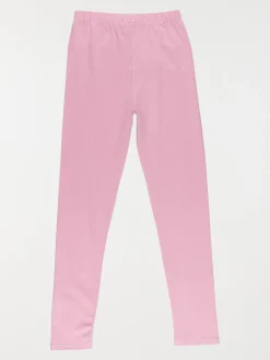 Legging uni mauve fille (10-16A)