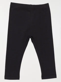 Legging uni noir fille (3-36M)