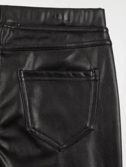 Legging uni noir fille (XXS-M)