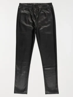 Legging uni noir fille (XXS-M)