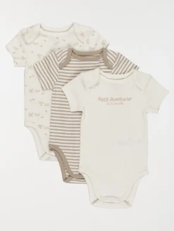 Lot 3 bodies aventurier garçon (3-24M)