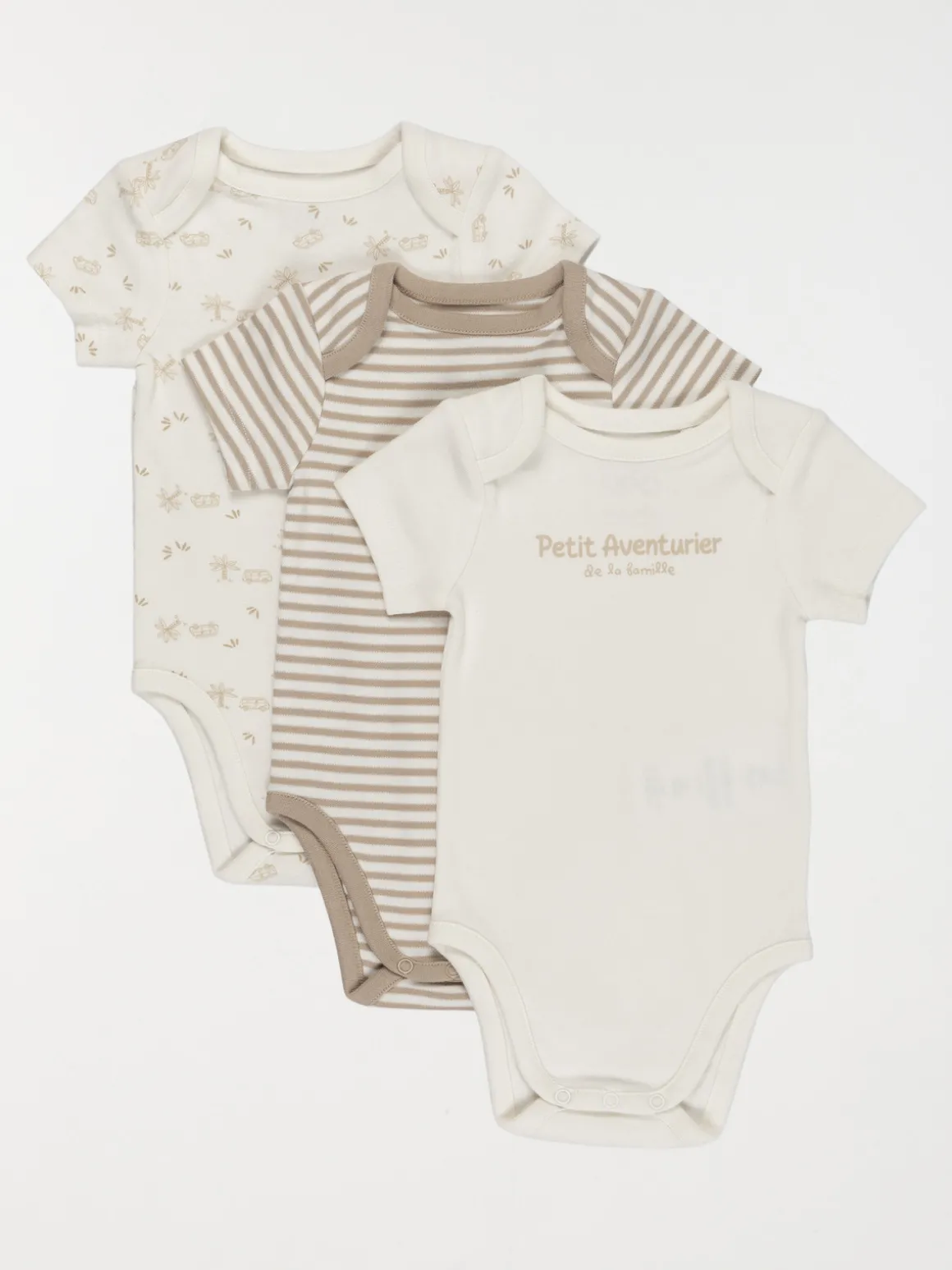 Lot 3 bodies aventurier garçon (3-24M)