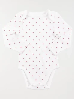 Lot 3 bodies little love fille (3-24M)