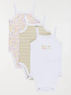 Lot 3 bodies love fille (3-24M)