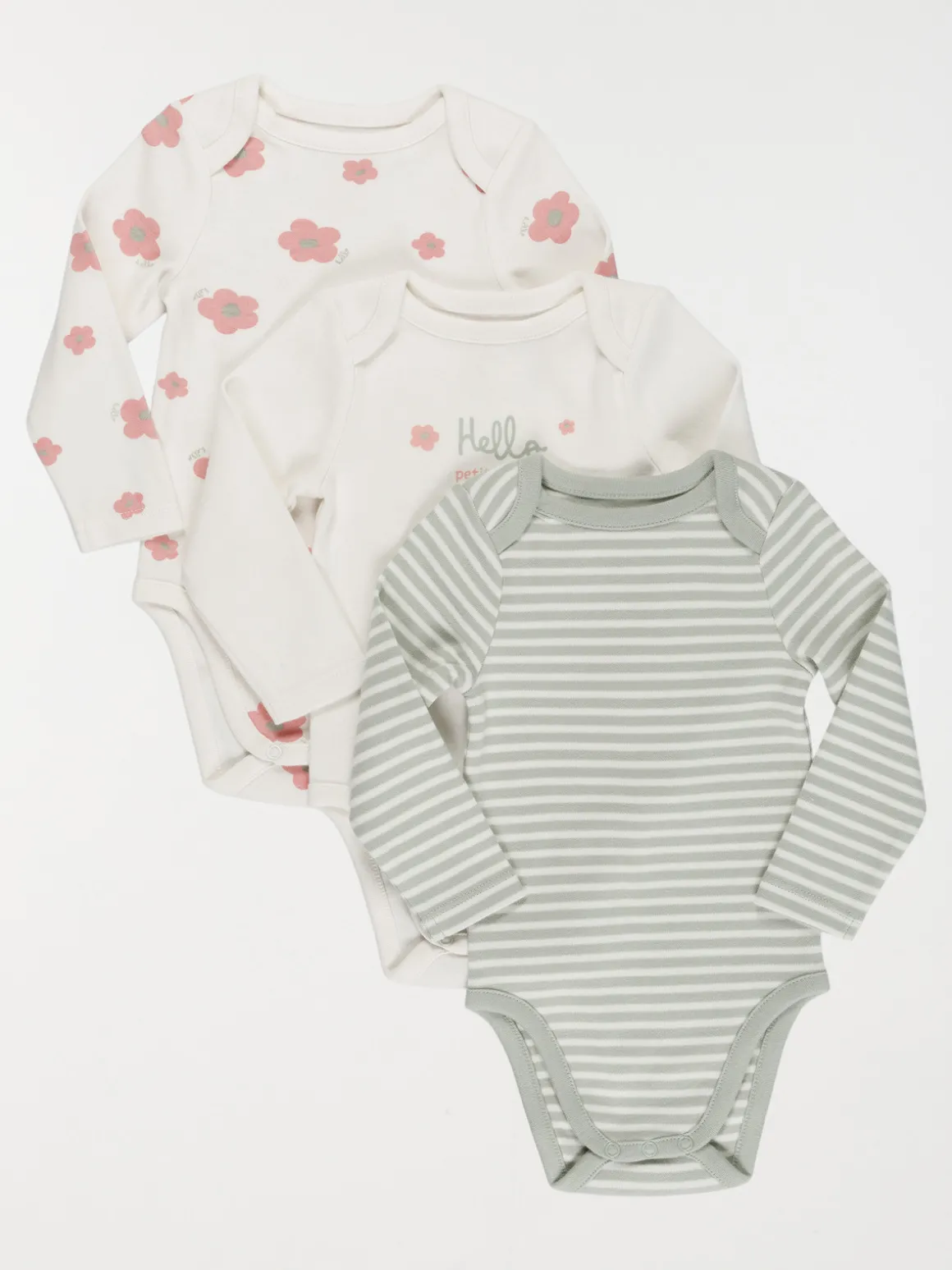 Lot 3 bodies petit amour fille (3-24M)