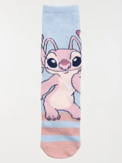 Lot 3 chaussettes Angel & Stitch fille