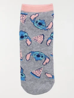 Lot 3 chaussettes basses Stitch fille