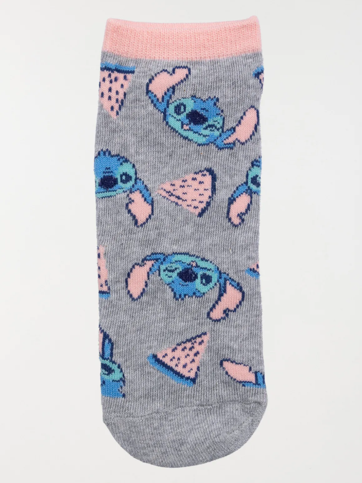 Lot 3 chaussettes basses Stitch fille
