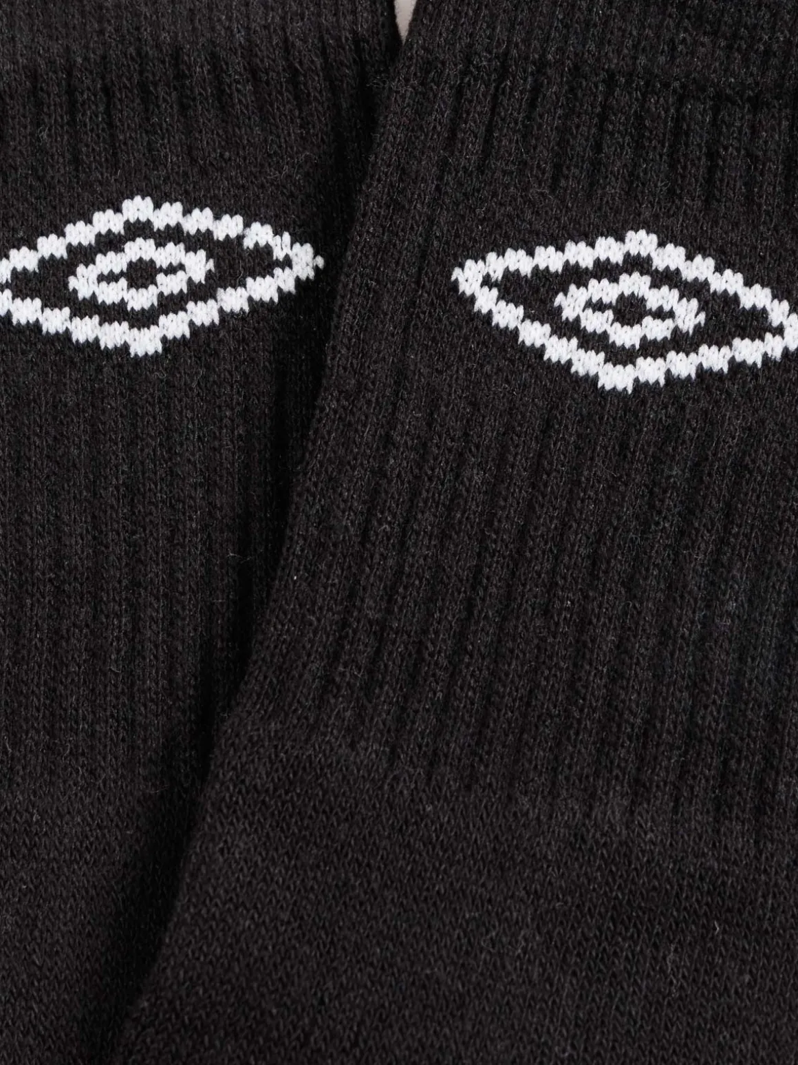 Lot 3 chaussettes noir Umbro homme