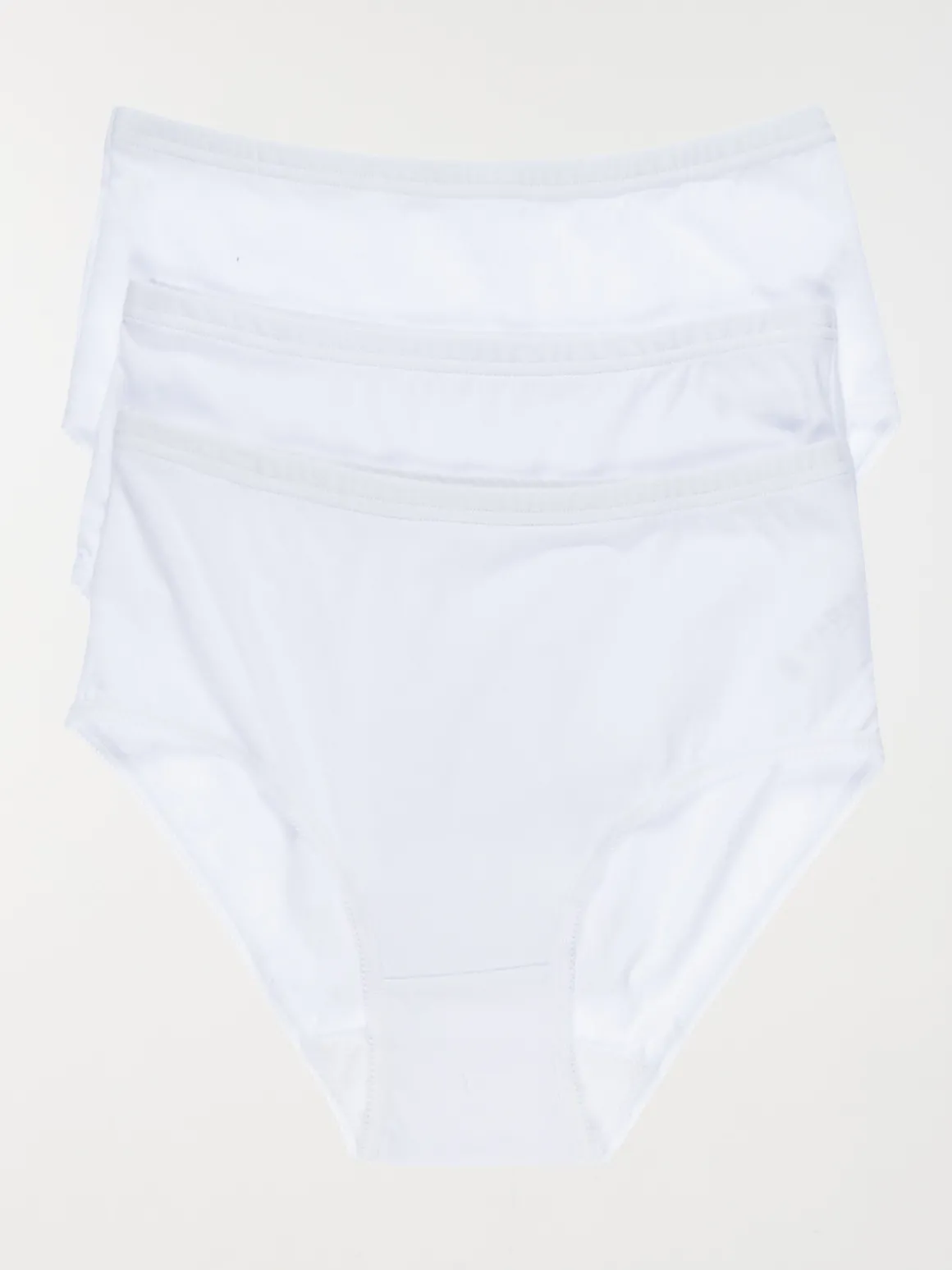 Lot 3 culottes taille haute blanc femme
