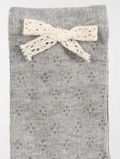 Lot 5 paires chaussettes coeurs filles