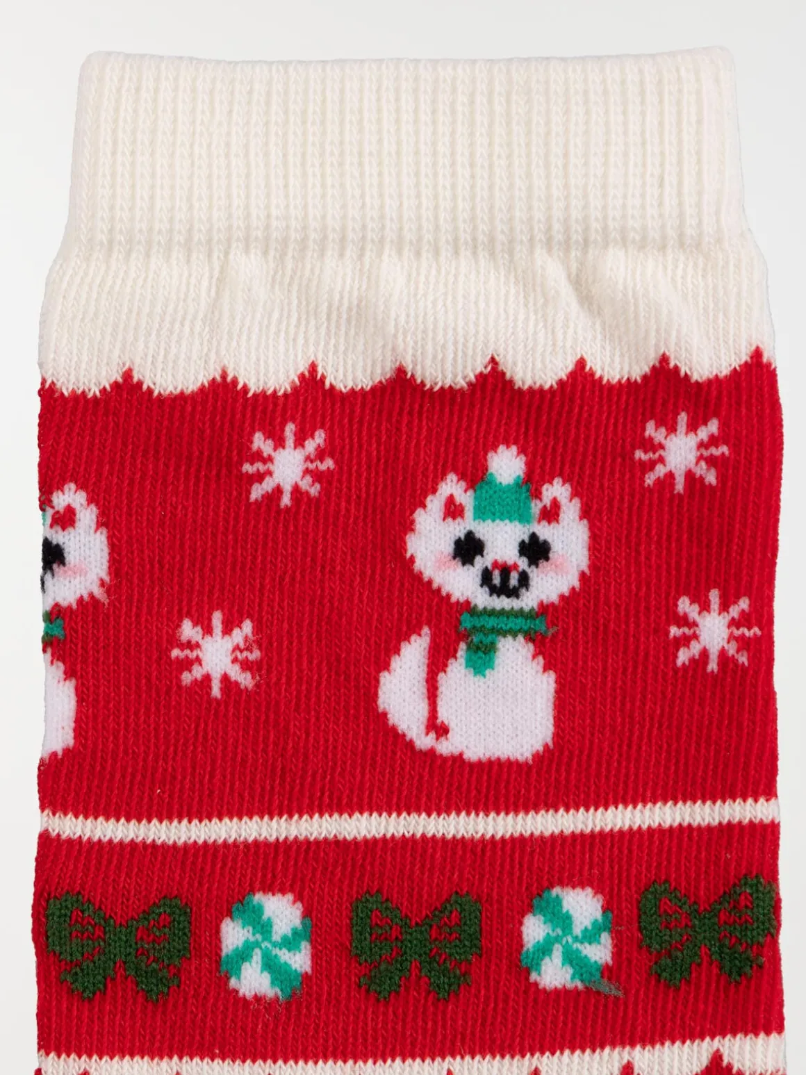 Lot 2 paires chaussettes de noël femme