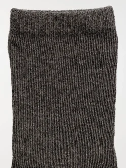 Lot 5 paires chaussettes grises enfant