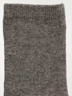 Lot 5 paires chaussettes grises enfant