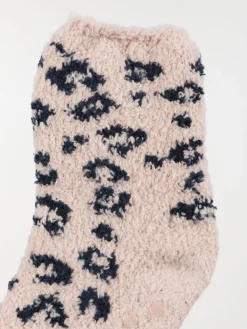 Lot 2 paires chaussettes léopard enfant