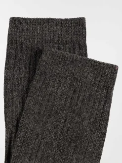 Lot 5 paires chaussettes moulinées homme