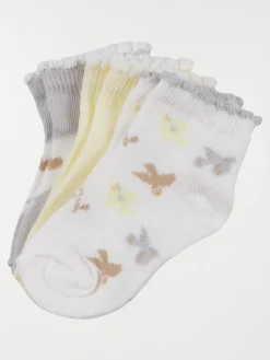 Lot 3 paires chaussettes oiseau fille