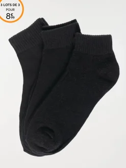 Lot 3 paires chaussettes sport homme