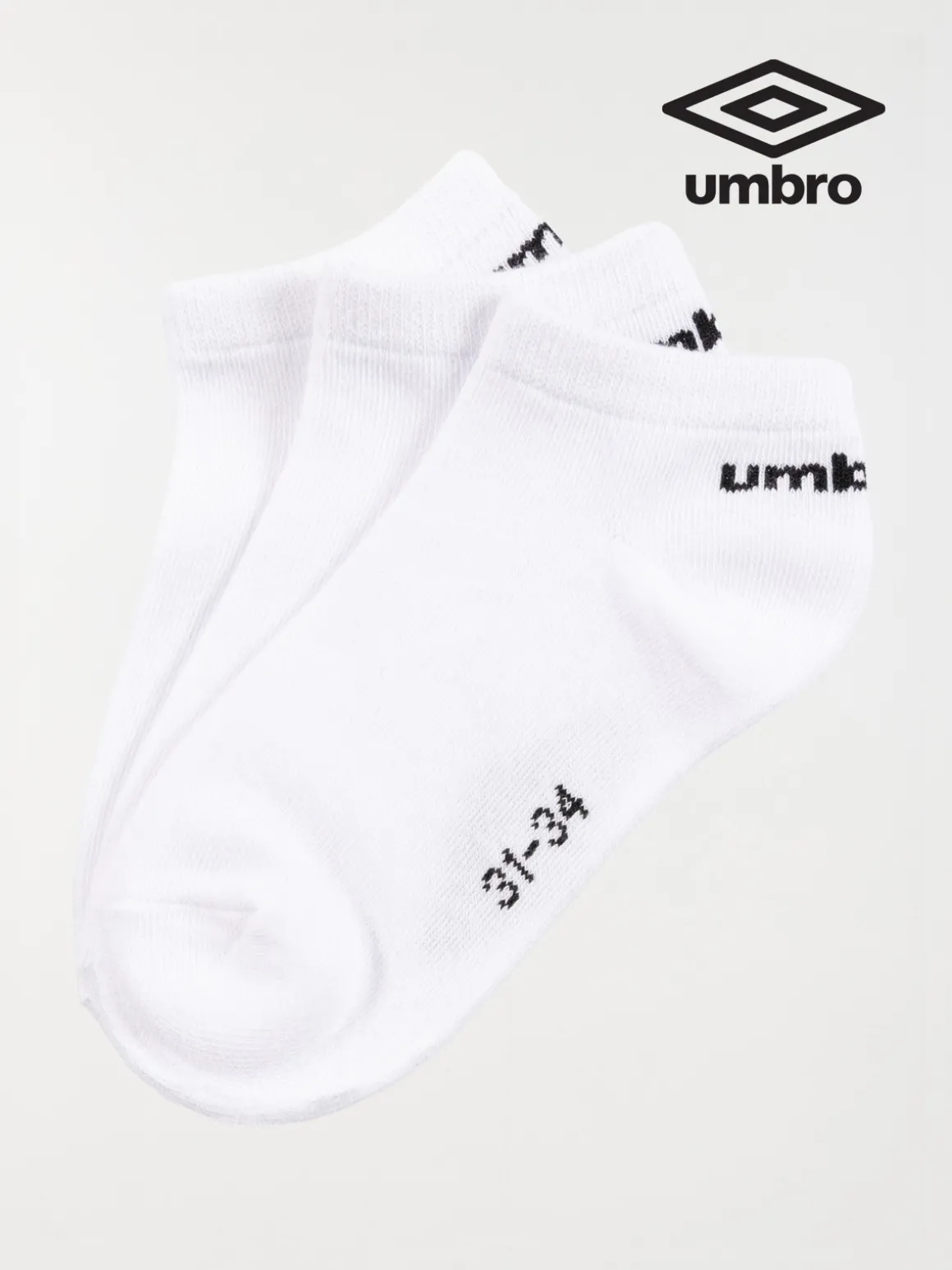 Lot 3 paires chaussettes Umbro Garçon