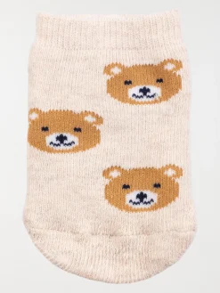 Lot 2 paires de chaussettes ours garçon