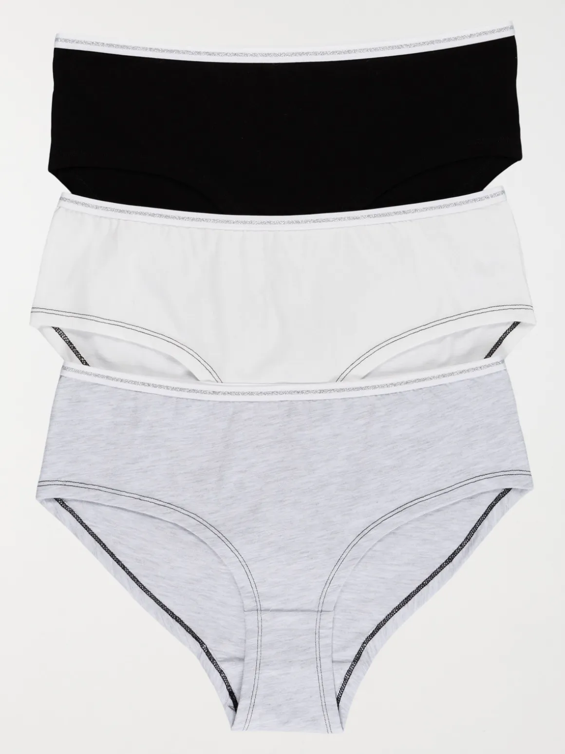 Lot 3 shorties hipster femme (S-XL)