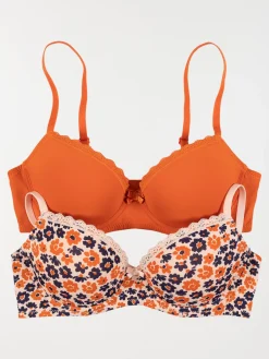 Lot 2 soutien-gorges femme (85A-95D)