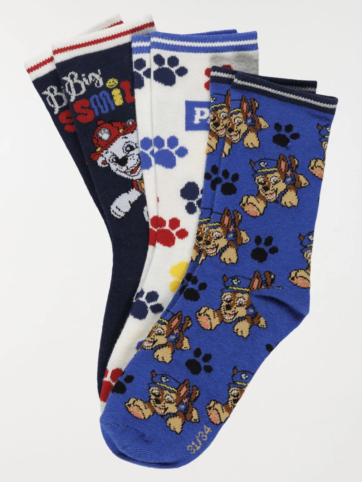 Lot chaussettes garçon Pat'Patrouille