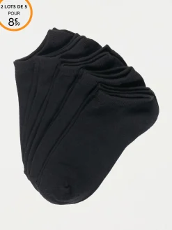 Lot chaussettes noires enfant