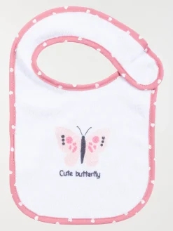 Lot de 5 bavoirs multicolores bébé