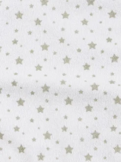 Lot de 3 bavoirs petit coeur bébé
