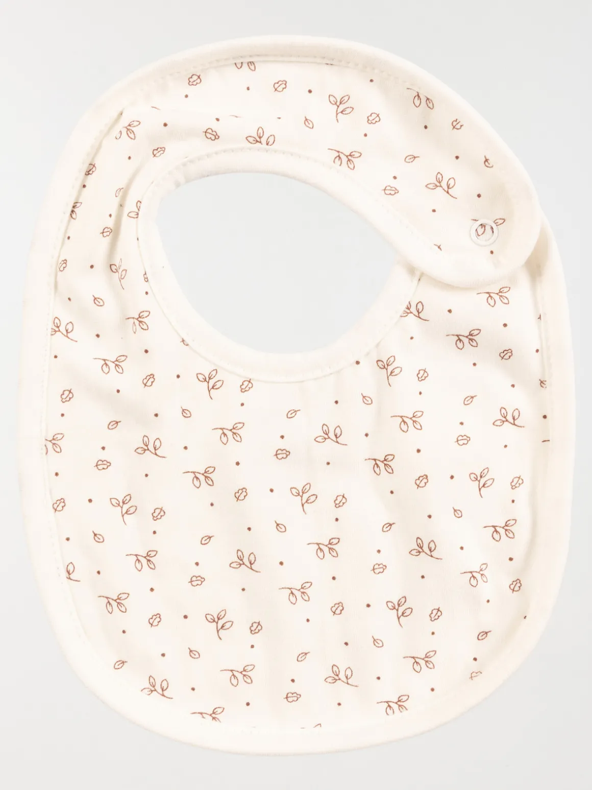 Lot de 3 bavoirs petit coeur bébé