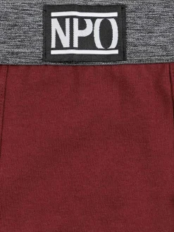 Lot de 3 boxers bordeaux homme