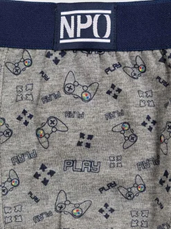 Lot de 3 boxers game over garçon